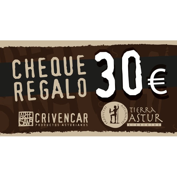 CHEQUE REGALO 30€
