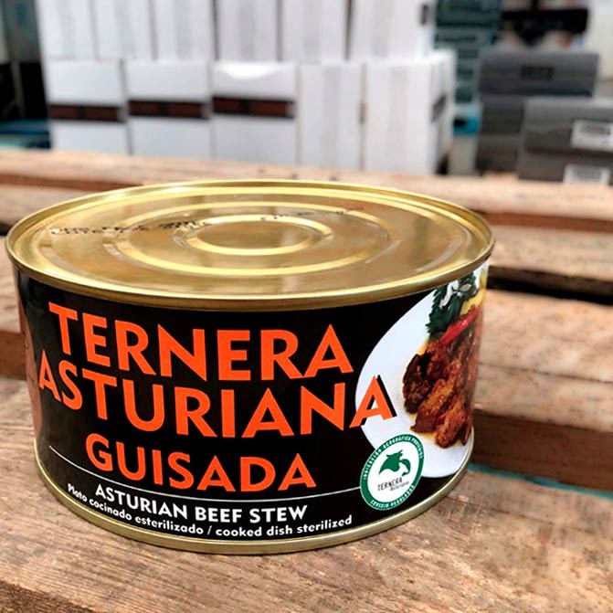 TERNERA GUISADA I.G.P. (1kg.) Conservas de tenedor