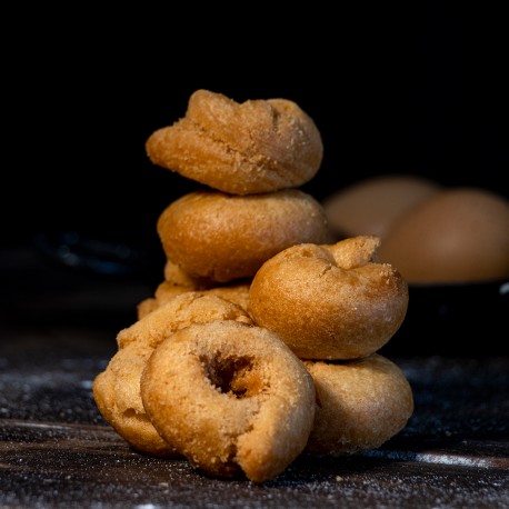 Asturian donuts of anise.